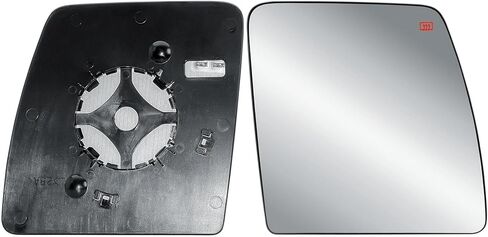 Replacement Passenger Right Side Door Mirror Main Upper Big Glass Heated with Back Plate for 2012-2021 Nissan NV1500 NV2500 NV3500 in Kuwait