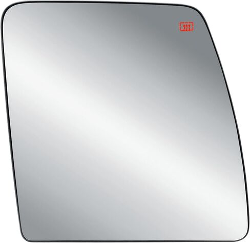 Replacement Passenger Right Side Door Mirror Main Upper Big Glass Heated with Back Plate for 2012-2021 Nissan NV1500 NV2500 NV3500 in Kuwait