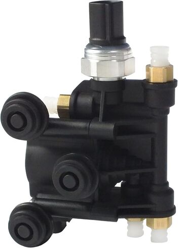 Air Suspension Valve Kit, Air Suspension EAS Valve Blocks & Air Suspension Valve Control Unit Fit for Land Rover Range Rover/Sport 2006-2013, LR3 2005-2009, LR4 2010-2016 OE RVH000046 RVH000055 in Saudi Arabia