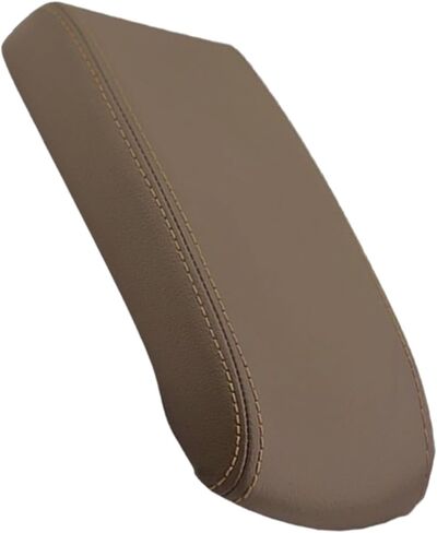 Mythoria Car Center Console Microfiber Leather Lid Replacement Dark Tan Armrest Cover Compatible with Toyota 4Runner 1996 1997 1998 1999 2000 2001 2002 in Saudi Arabia
