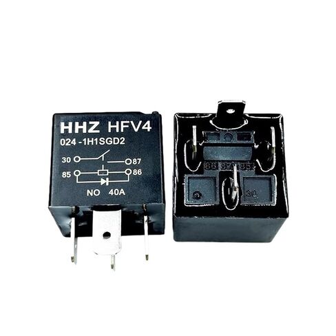 10 قطعة/الوحدة التتابع HHZ HFV4 024-1H1SGD2 24V 40A 4 دبابيس مرحل عالي الطاقة للسيارة in Kuwait