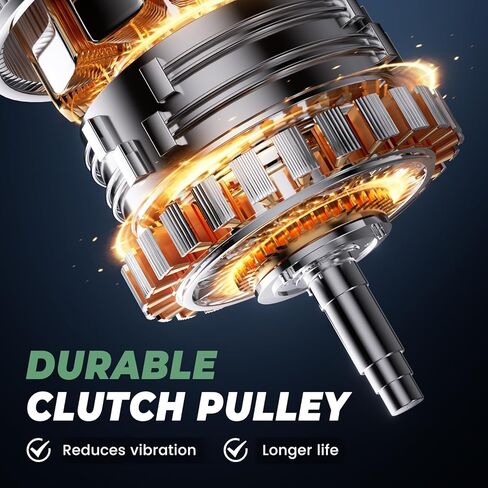 11231N Alternator Fits for Chrysler 200/Cirrus/Sebring Dodge Avenger/Caliber Jeep Compass/Patriot, L4 2.0L/2.4L, 2007-2017#12V/115A Clockwise, 6-Groove Clutch Pulley in Saudi Arabia