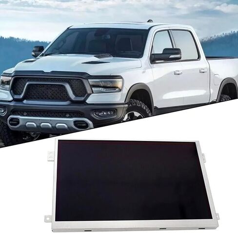 شاشة LCD رقمية تعمل باللمس C070EAT01.0 مقاس 7 بوصات لذاكرة الوصول العشوائي 1500 2500 3500، لسيارة دودج تشارجر/تشالنجر، لسيارة جيب شيروكي/رينيجيد 2018‑2021 مجهزة بأجهزة راديو VP2 Uconnect، مقاومة للخدش in Kuwait