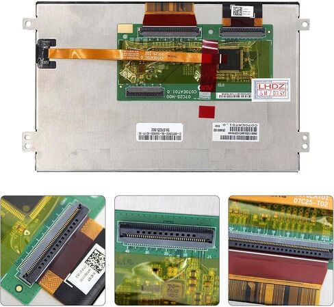 شاشة LCD رقمية تعمل باللمس C070EAT01.0 مقاس 7 بوصات لذاكرة الوصول العشوائي 1500 2500 3500، لسيارة دودج تشارجر/تشالنجر، لسيارة جيب شيروكي/رينيجيد 2018‑2021 مجهزة بأجهزة راديو VP2 Uconnect، مقاومة للخدش in Kuwait
