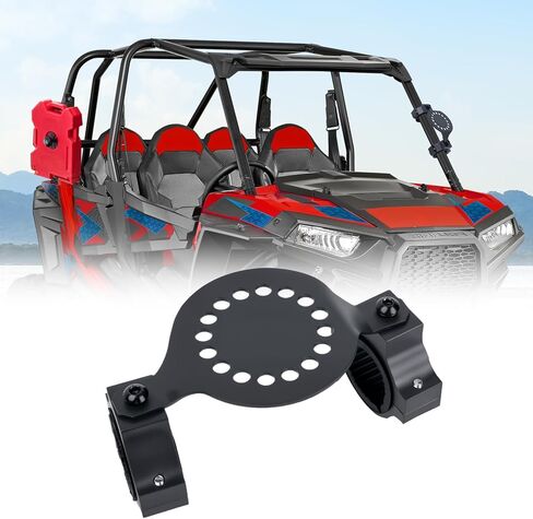 UTV ATV Gas Tank Water Can Mount Compatible with Polaris RZR Pioneer Can Am Maverick X3 Commander Talon ATV, Fuel Container Holder for 1''-2'' Roll Bar, Oil Mounting Bracket in Saudi Arabia
