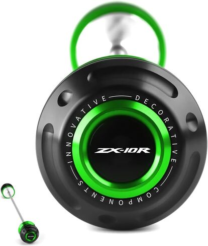 Motorcycle Front Axle Fork Wheel Crash Protector Slider Compatible With K.awasaki Ninja ZX10R 2011-2020 2021 2022 2023 2024 2025 2026 | ZX-10R ZX 10R ZX1000 Accessories (Black) in Kuwait