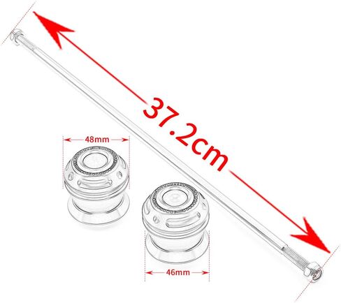 Motorcycle Front Axle Fork Wheel Crash Protector Slider Compatible With K.awasaki Ninja ZX10R 2011-2020 2021 2022 2023 2024 2025 2026 | ZX-10R ZX 10R ZX1000 Accessories (Black) in Kuwait