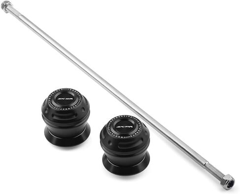 Motorcycle Front Axle Fork Wheel Crash Protector Slider Compatible With K.awasaki Ninja ZX10R 2011-2020 2021 2022 2023 2024 2025 2026 | ZX-10R ZX 10R ZX1000 Accessories (Black) in Kuwait