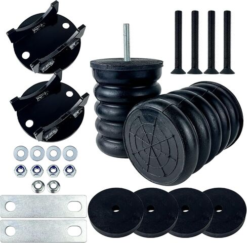 طقم تعليق زنبركي للأوراق الخلفية متوافق مع طرازات Ford F-250 /F-350 Super Duty، استبدل #SSR-127-47،4x2 و4x4، قطعتان in Kuwait