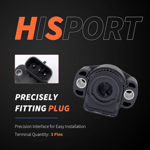 HiSport Throttle Position Sensor TH145T 4761871AC Replacement for Chrysler Dodge Jeep Plymouth L4 L6 V6 V8 Wrangler Daytona Sundance Acclaim Voyager Daytona Lebaron B1500 2500 3500 1991-1997 in Kuwait
