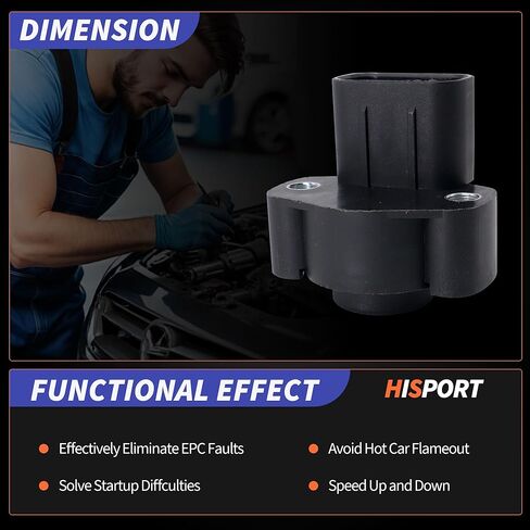 HiSport Throttle Position Sensor TH145T 4761871AC Replacement for Chrysler Dodge Jeep Plymouth L4 L6 V6 V8 Wrangler Daytona Sundance Acclaim Voyager Daytona Lebaron B1500 2500 3500 1991-1997 in Kuwait