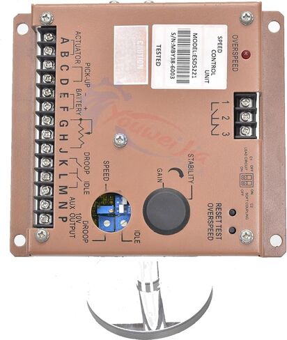 Governor controller of ESD5221 engine speed control unit in Kuwait