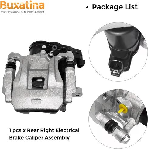 4605C044 Rear Right Electrical Brake Caliper for Mitsubishi Outlander 2.4L 3.0L 2012-2022, for Mitsubishi Eclipse Cross 1.5L 2.0L 2017-2021 Rear Passenger Side Electrical Brake Caliper in Saudi Arabia