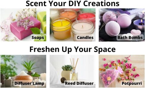 HalalEveryday Fragrance Oil - Uncut for Soap Making Candle Warmer Incense Body Oil Perfume & Other DIY - Various Scent Options (Nag Champa Type, 4 oz) in Saudi Arabia