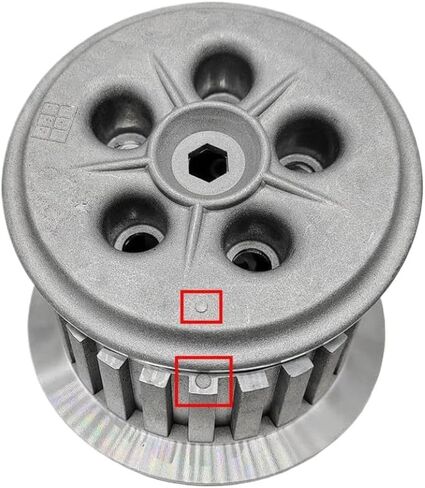 Clutch Center Inner Hub and Outer Pressure Plates Compatible with Blaster 200 1988 1999 2000 2001 2002 2003 2004 2005 2006 in Saudi Arabia