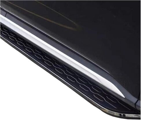 2 قطعة متوافق مع هيونداي توكسون NX4 2022-2025 SUV الجانب خطوة تشغيل مجلس NerfBar الألومنيوم دواسة الملحقات (مع الأقواس) in Kuwait