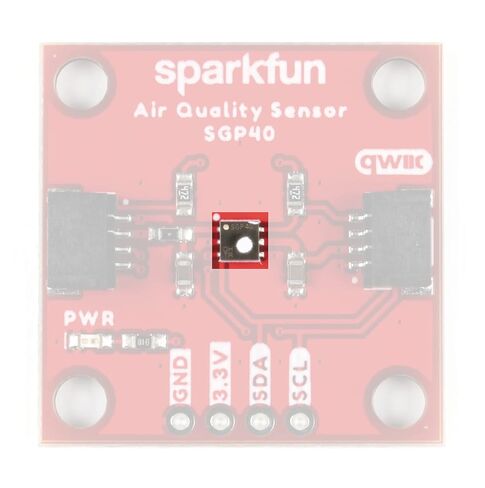 مستشعر جودة الهواء SparkFun - SGP40 (Qwiic) - قياس جودة الهواء في غرفتك أو منزلك مستشعر MOX (أكسيد المعدن) يكتشف المركبات العضوية المتطايرة (VOCs) - نطاق جهد التشغيل 1.7 فولت - 3.6 فولت in Kuwait