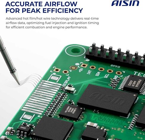 AISIN AFTERMARKET MAFN-00244 Mass Air Flow (MAF) Sensor - Compatible with Nissan Altima 2014-2018, Rogue 2014-2016, Maxima 2016, Murano 2015-2019, Pathfinder 2015-2016, Infiniti QX60 2015-2016 in Kuwait