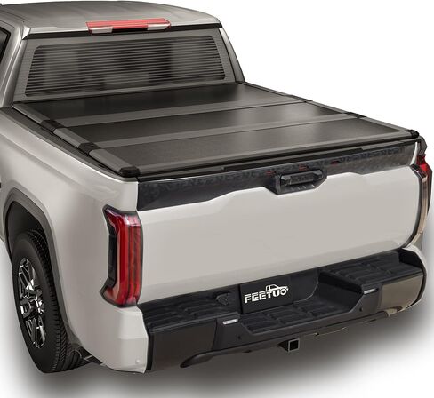 FRP Hard Tri-Fold Tonneau Cover Truck Bed for 2022-2026 Tundra with 5.5FT / 66.7" Bed w/OE Rail System in Saudi Arabia