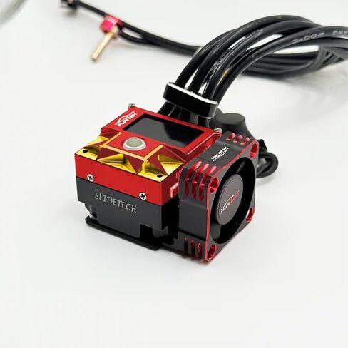 مجموعة مروحة الألومنيوم Furitek AeroSpin 30K لـ SlideTech ESC - سيارة التحكم عن بعد، ملحق إلكتروني للسيارة RC، مروحة تبريد ESC للسيارة RC (أسود أرجواني (FUR-2673)) in Kuwait