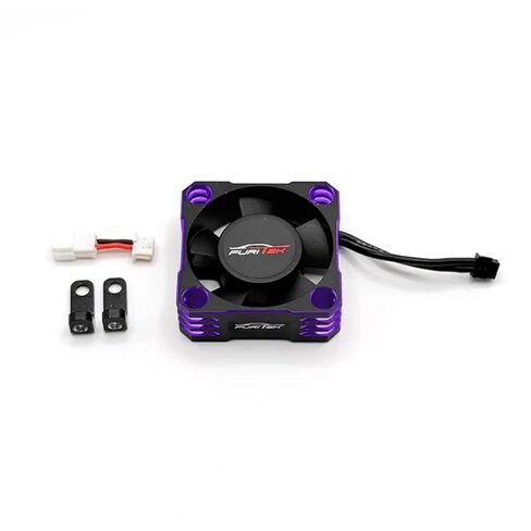 مجموعة مروحة الألومنيوم Furitek AeroSpin 30K لـ SlideTech ESC - سيارة التحكم عن بعد، ملحق إلكتروني للسيارة RC، مروحة تبريد ESC للسيارة RC (أسود أرجواني (FUR-2673)) in Kuwait