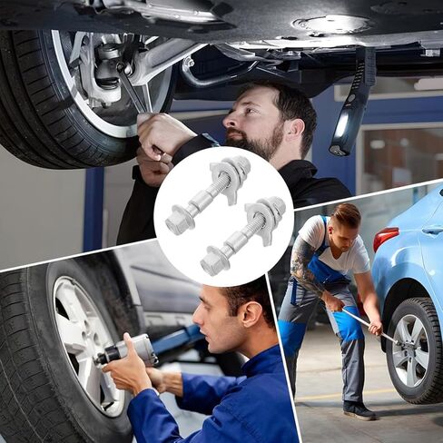 2Pcs Adjustable Camber Correction Alignment Kits Fit Front Wheels Cam Bolts, Compatible with Acadia Civic CR-V Element HR-V Odyssey Pilot in Saudi Arabia