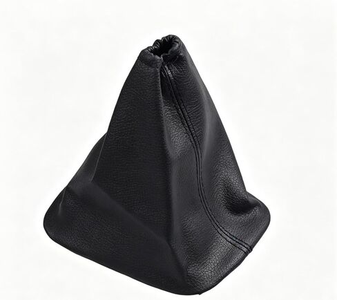 Car Shift Gear Stick Handbrake Cover for Toyota Corolla 2007-2013 Manual Shift Boot Black Leather Boot Cover Case (Handbrake Cover) in Kuwait