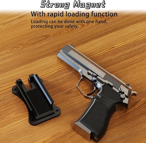 Car Gun Magnet Mount, Gun Magnet with Trigger Guard Protection, Gun Holder Accessories for Vehicle, Home, Office, Wall, Desk in Saudi Arabia