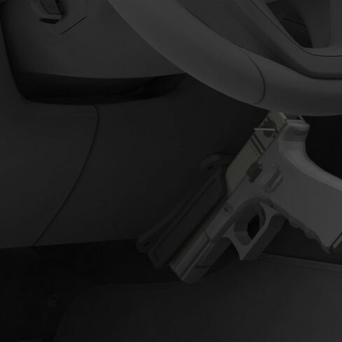 Car Gun Magnet Mount, Gun Magnet with Trigger Guard Protection, Gun Holder Accessories for Vehicle, Home, Office, Wall, Desk in Saudi Arabia