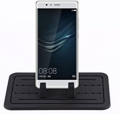 Car Dashboard Mobile Phone Mount Holder Strong Absorption Capacity Stable Angle Hooks for Car SUV Truck Desk NonMagnetic Easy Cleaning Black in Kuwait