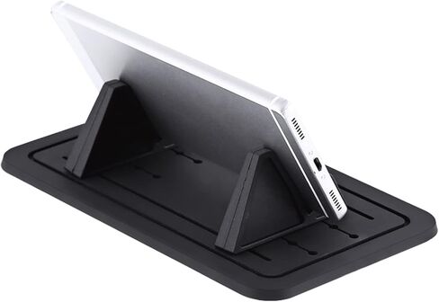 Car Dashboard Mobile Phone Mount Holder Strong Absorption Capacity Stable Angle Hooks for Car SUV Truck Desk NonMagnetic Easy Cleaning Black in Kuwait