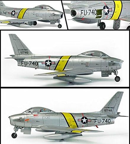 نماذج الأكاديمية 1/72 P-47&F-86E إصدار خاص من غابريسكي #12530 in Kuwait