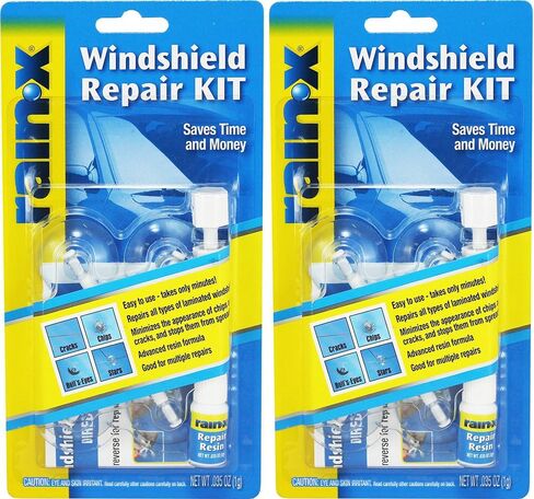Rain-X 600001 Windshield xQyJm Repair Kit, 0.035 Oz (2 Pack) in Kuwait