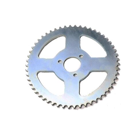 54T T8F Chain Sprocket - Rear, 35mm 1.38 Inch Inner Diameter, 3 Holes - for 47cc 49cc Mini Dirt Pocket Bike Scooter ATV UTV Quad Moped Buggy Lawn Mower Dune 4 Wheeler Tricycles with 2 Stroke Engine in Kuwait
