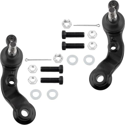 BOXI (مجموعة من 4) مجموعة مفاصل كروية أمامية علوية سفلية تناسب Toyota Tacoma 1995 1996 1997 1998 1999 2000 2001 2002 2003 2004 RWD 2-Wheel Drive / K90260 K90261 K90256 K90257 in Kuwait