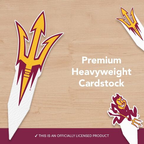 مجموعة أغطية الكب كيك وأغطية الكيك من Desert Cactus Arizona State University - ASU Sun Devils 25 قطعة من لوازم حفلات الطعام والديكورات والتخرج ويوم اللعب in Kuwait