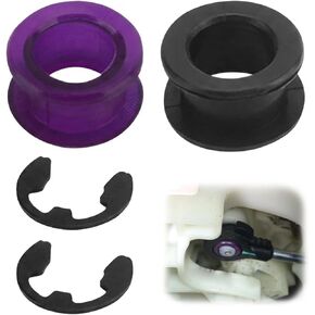 2PCS Shift Cable Bushing Repair Kit with Clips, Shifter Cable Bushing & Linkage Bush Replacement for Toyota Jeep Chevrolet, OEM# 33835-08010 33820-02370 in Saudi Arabia
