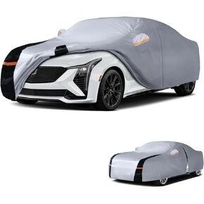 Multi-Layer Car Cover Custom Fit for Lexus IS250 IS250C IS300 IS350 (2005-2026), 100% Waterproof All Weather, Gift with Towel, Heavy Duty Car Covers for Rain Sun UV Protection with Door Zipper. in Saudi Arabia