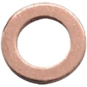 100/200 قطعة النحاس غسالة طوقا الجوز و الترباس مجموعة مجموعة متنوعة ختم مسطح مع صندوق M4/M5/M6/M8/M10/M12/M14 (200 قطعة) in Kuwait