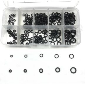 250Pcs 10 Sizes O-ring Set Seal Ring Oil Resistant And High Temperature Nitrile Rubber in Kuwait