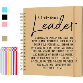Leader Gift A Truly Great Leader Photo Album Blank DIY Album for Manager Boss Team Member Leader Inspirational Scrapbook Album,Leader Appreciation Gifts. (Purple, 12x12) in Saudi Arabia