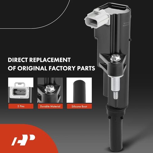 A-Premium Ignition Coils and Spark Plugs Kits Compatible with Ram 1500 2011-2012, Dakota 2011 & Jeep Grand Cherokee/Commander 2009-2010, Liberty & Dodge Durango, Nitro & Mitsubishi Raider, Set of 3 in Kuwait