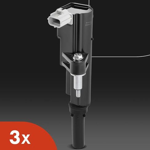 A-Premium Ignition Coils and Spark Plugs Kits Compatible with Ram 1500 2011-2012, Dakota 2011 & Jeep Grand Cherokee/Commander 2009-2010, Liberty & Dodge Durango, Nitro & Mitsubishi Raider, Set of 3 in Kuwait