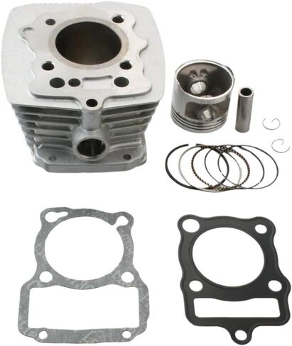 Motorcycle Cylinder Block Kit 56.5mm 12100-397-010 Compatible With CG125 JX125 S1 S2 CG JX 125cc 156FMI 4 Stroke in Saudi Arabia