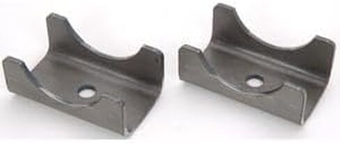 JEGS Universal Steel Leaf Spring Perches | Fits 3in.OD Axle Tube | Made in USA | 2 Per Package | 2.5in.Wide x 4.35in.Long | Weld-On Install in Saudi Arabia