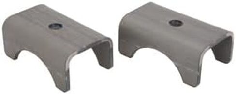 JEGS Universal Steel Leaf Spring Perches | Fits 3in.OD Axle Tube | Made in USA | 2 Per Package | 2.5in.Wide x 4.35in.Long | Weld-On Install in Saudi Arabia