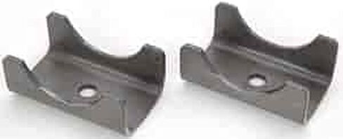 JEGS Universal Steel Leaf Spring Perches | Fits 3in.OD Axle Tube | Made in USA | 2 Per Package | 2.5in.Wide x 4.35in.Long | Weld-On Install in Saudi Arabia