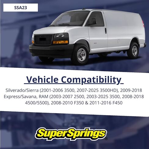 SSA23 | سوبرسبرينغز لشفروليه|جي إم سي سيلف|سييرا 3500، إكسبر|ساف. 4500، رام 2500|3500|4500|5500، فورد F-350، F-450 in Kuwait