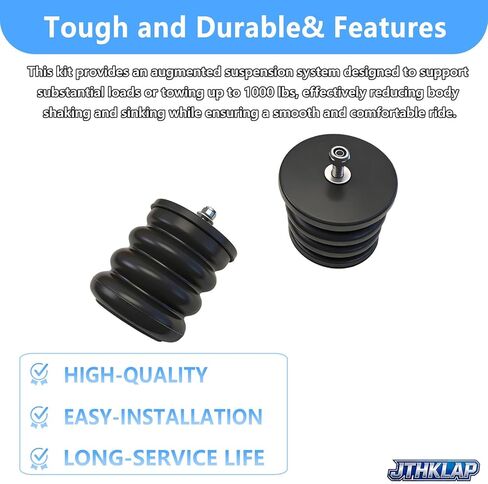 SSF-106-47 Front Suspension Helper Spring Kit Bump Stop Compatible with 1975-2024 Ford E-150 E-250 E-350 E-450, 2007-2024 Mercedes-Benz Sprinter 2500 3500 - Replace SSF10647 in Saudi Arabia