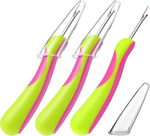 Seam Ripper 3 PCS Seam Rippers for Sewing Stitch Remover Tool Stitch Ripper Thread Rippers for Hand Sewing Crafting Knitting in Kuwait